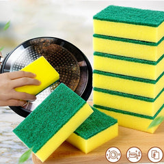 10pcs Double Sided Nano Sponge for Kitchen Cleaning
