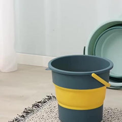 1pc Collapsible Bucket Portable Water Bucket Foldable Car Washing Bucket