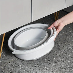 1pc Collapsible Bucket Portable Water Bucket Foldable Car Washing Bucket