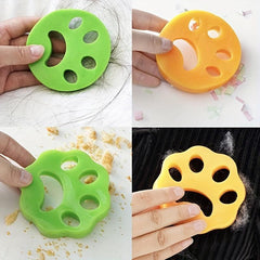 4pcs Pet Hair Remover For Laundry Reusable Washing Machine Lint Remover