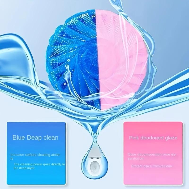 Flower Fragranced Toilet Cleaner Tablets 8pcs