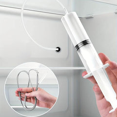5pcs Refrigerator Drain Cleaning Brush and Suction Syringe Set