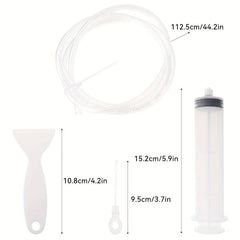 5pcs Refrigerator Drain Cleaning Brush and Suction Syringe Set