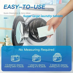 Concentrated Washing Tablets with Long-lasting Fragrance