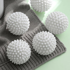 2pcs Laundry Ball Dryer Clothes Fluffy Anti Tangle