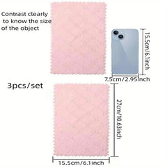 Thickened Double Sided Cleaning Cloth 12pcs Two Plaid Dishcloths Cleaning Rags