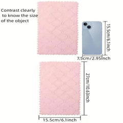 Thickened Double Sided Cleaning Cloth 12pcs Two Plaid Dishcloths Cleaning Rags