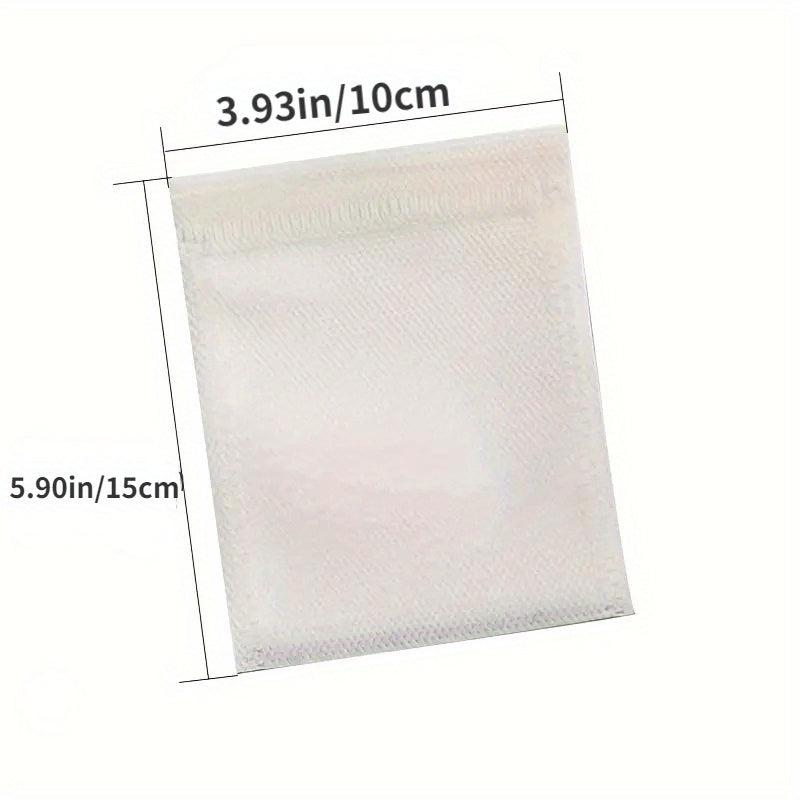 50PCS Disposable Tea Bags Non-woven Tea Infuser String Heal Seal