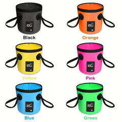 12L Foldable Water Bucket Fishing Container for Camping Hiking