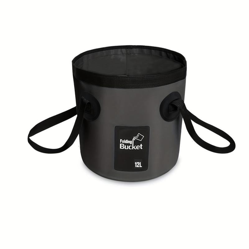 12L Foldable Water Bucket Fishing Container for Camping Hiking