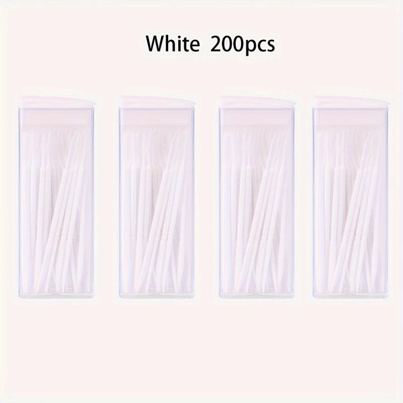 Disposable Plastic Double-ended Toothpicks 100-200pcs