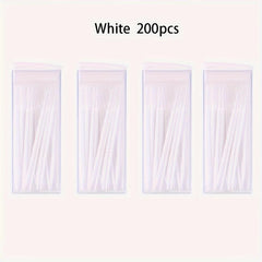 Disposable Plastic Double-ended Toothpicks 100-200pcs