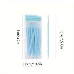Disposable Plastic Double-ended Toothpicks 100-200pcs