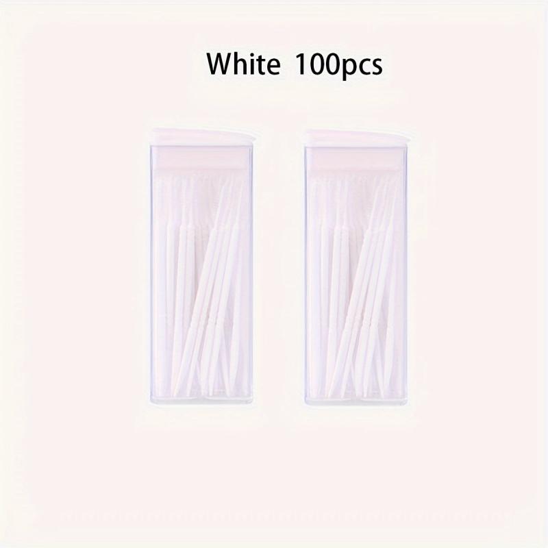 Disposable Plastic Double-ended Toothpicks 100-200pcs