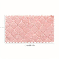 10pcs Kitchen Cleaning Towel Dishwashing Household Non stick Washing Pad