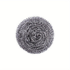 4pcs Stainless Steel Wire Ball Scrubber Kitchen Cleaning Scrubber