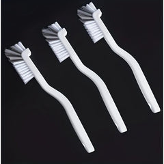 3pcs Multifunctional Kitchen Scrub Brush Cup Bottle Crevice Groove Cleaning