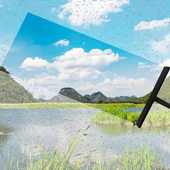 Handheld Shower Squeegee Glass Wiper Water Removal Scraper