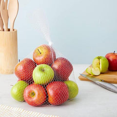 50 PCS Mesh Produce Storage Bags - Reusable Grocery Bags - Seafood Boil Bags