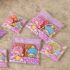100pcs Halloween Treat Bags for Cookie Cake Chocolate Candy Snack