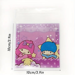 100pcs Halloween Treat Bags for Cookie Cake Chocolate Candy Snack