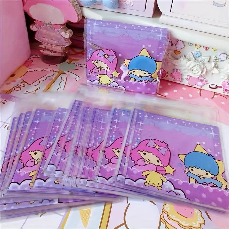 100pcs Halloween Treat Bags for Cookie Cake Chocolate Candy Snack