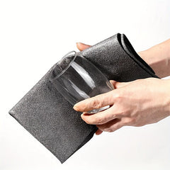 5pcs Magic Glass Wiping Rags No Watermark Thin Cleaning Cloths