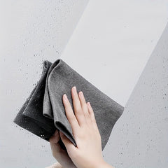 5pcs Magic Glass Wiping Rags No Watermark Thin Cleaning Cloths