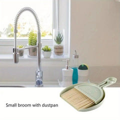 Mini Cleaning Brush and Dustpan Set for Desktop Cleaning