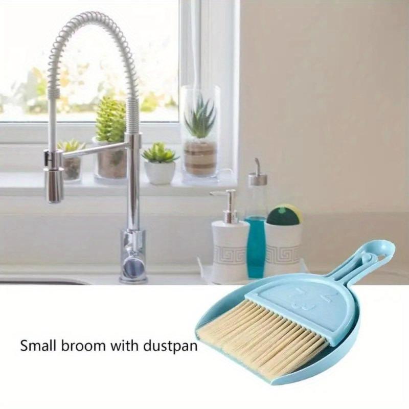 Mini Cleaning Brush and Dustpan Set for Desktop Cleaning