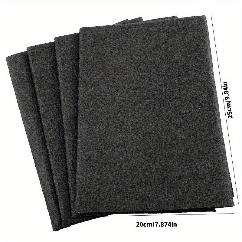 5pcs Magic Glass Wiping Rags Multifunctional Car Cleaning Cloths