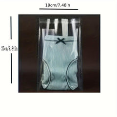 30pcs Self-Adhesive Transparent Packaging Bag for Clothes & Necessities