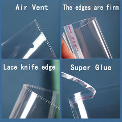 30pcs Self-Adhesive Transparent Packaging Bag for Clothes & Necessities