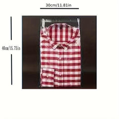 30pcs Self-Adhesive Transparent Packaging Bag for Clothes & Necessities