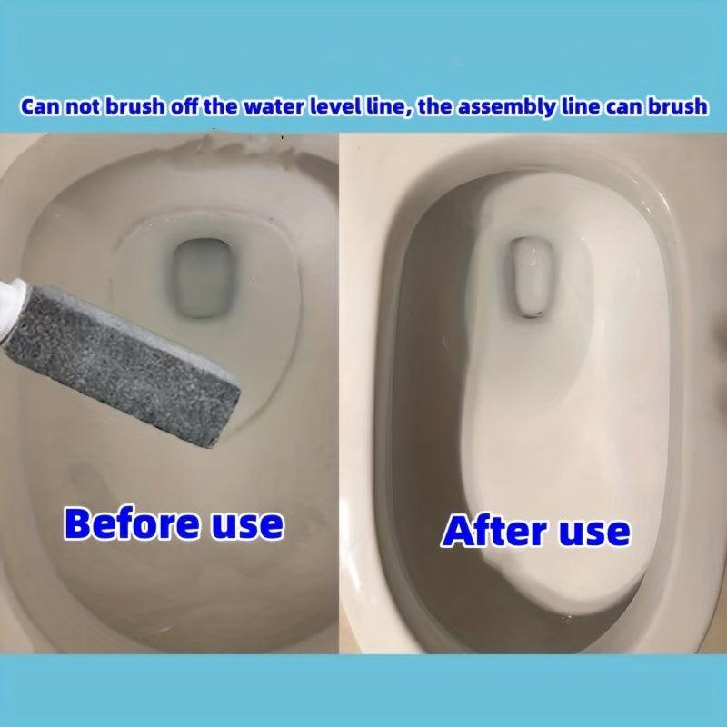 3pcs Pumice Stone Cleaning Stick Toilet Brush Bathroom Descaling Cleaning