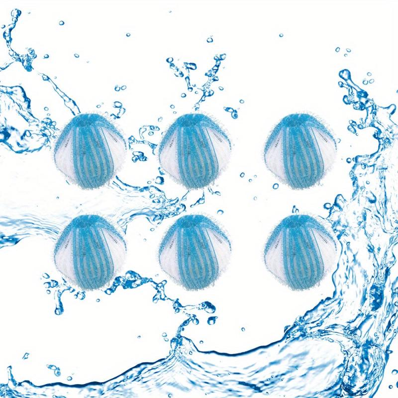 12pcs Magic Laundry Ball Pet Hair Remover Sticky Hair Suction Filter