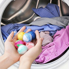 12pcs Magic Laundry Ball Pet Hair Remover Sticky Hair Suction Filter