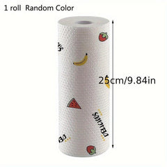 100pcs Reusable Lazy Rag Kitchen Cleaning Cloth