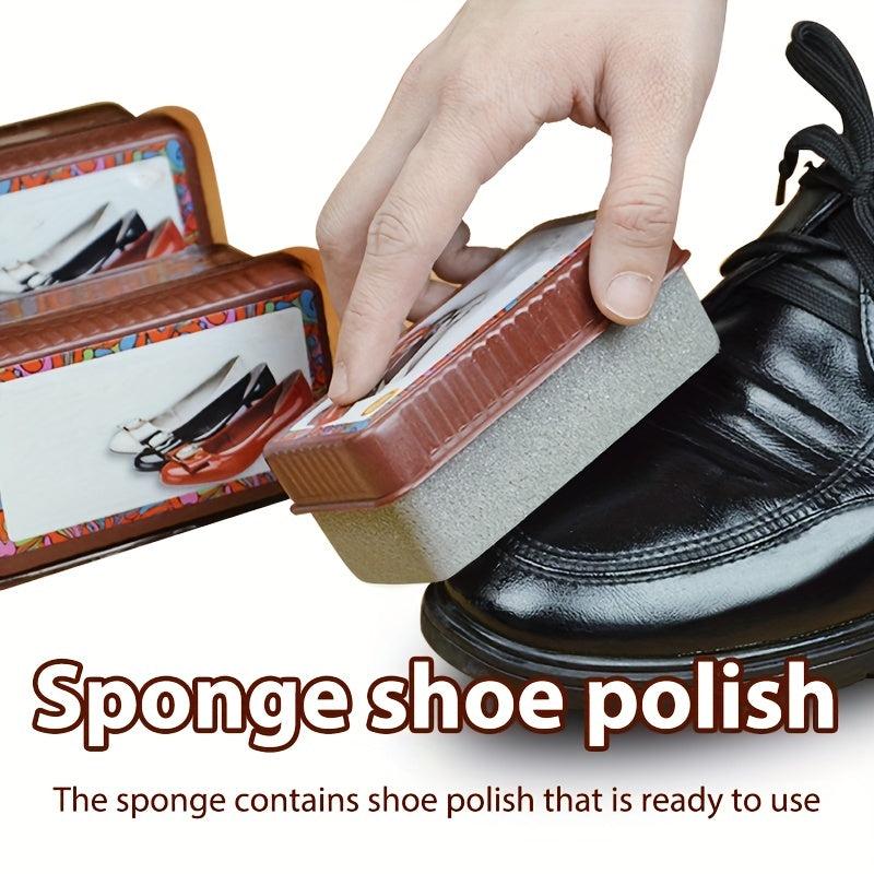 6pcs Universal Sponge Shoe Wax Cleaning Multifunctional Leather Care