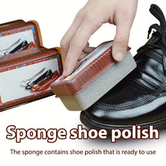 6pcs Universal Sponge Shoe Wax Cleaning Multifunctional Leather Care