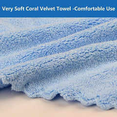 20pcs Microfiber Dish Cloth Cleaning Towel Durable Absorbent