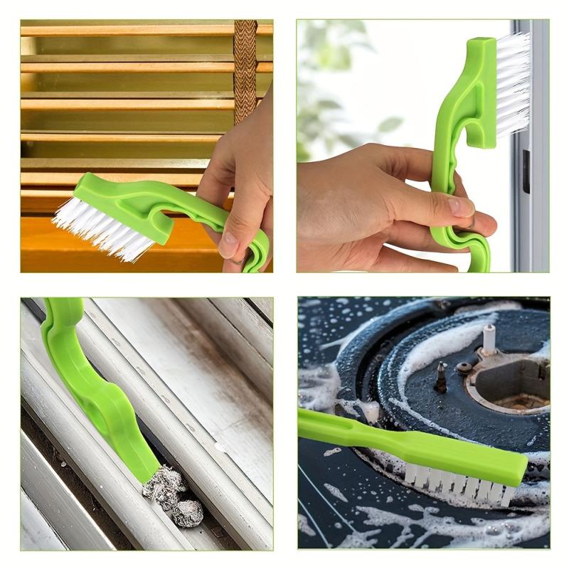 Grout Cleaner Brush Set for Deep Cleaning Tile Joints - 8pcs