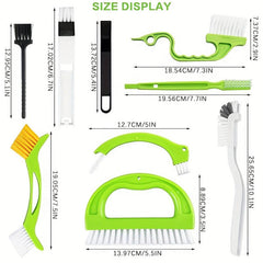 Grout Cleaner Brush Set for Deep Cleaning Tile Joints - 8pcs