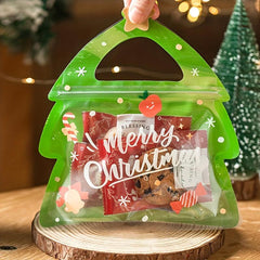 25pcs Christmas Themed Gift Bags for Birthdays, Parties, and Sweet Treats