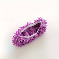 1pc Cleaning Shoe Cover Water Absorbent Dustproof Mopping Slippers