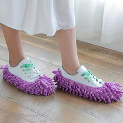 1pc Cleaning Shoe Cover Water Absorbent Dustproof Mopping Slippers