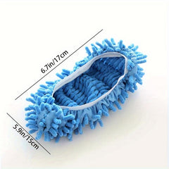 1pc Cleaning Shoe Cover Water Absorbent Dustproof Mopping Slippers