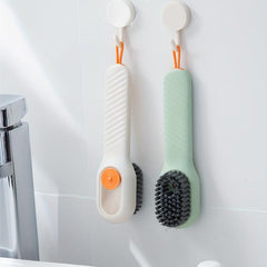 2pcs Liquid Shoe Brush Laundry Brush Set Soft Bristle Shoe Cleaning Kit