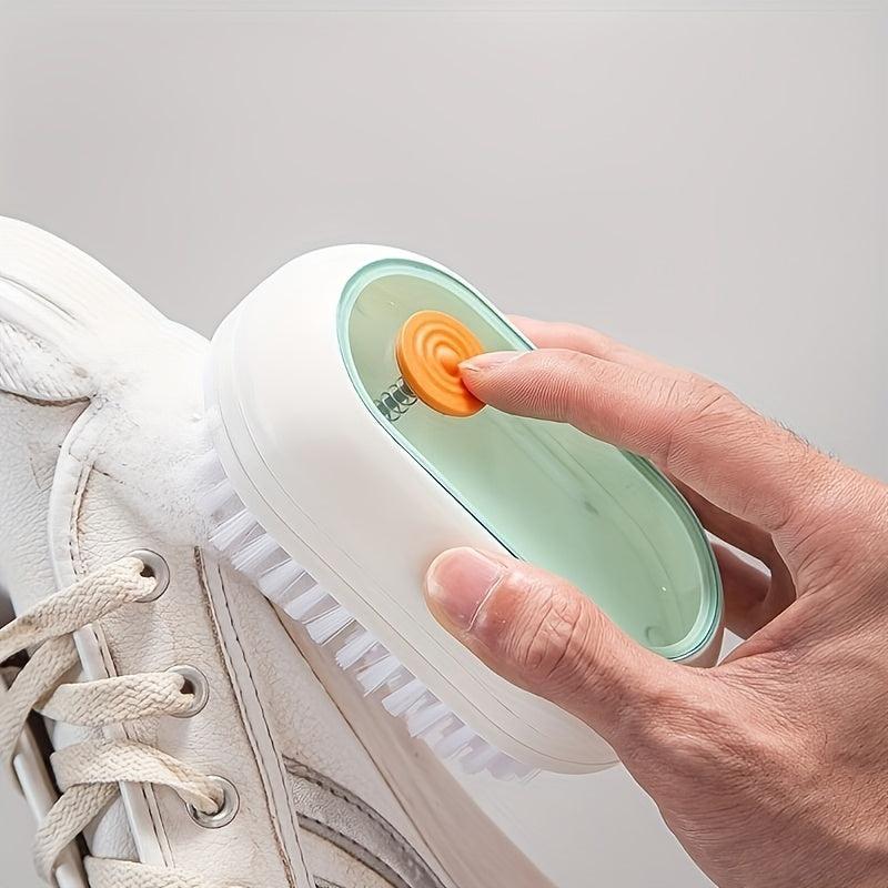 2pcs Liquid Shoe Brush Laundry Brush Set Soft Bristle Shoe Cleaning Kit
