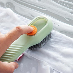 2pcs Liquid Shoe Brush Laundry Brush Set Soft Bristle Shoe Cleaning Kit